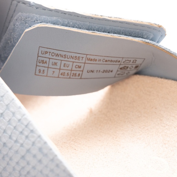 Vionic Uptown Sunset Wedge Sandal - Blue Size 9.5 - Picture 12 of 12